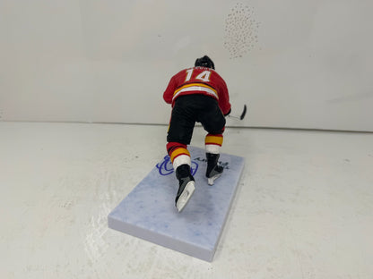McFarlane NHL Theo Fleury Calgary Flames Figure Auto Signed