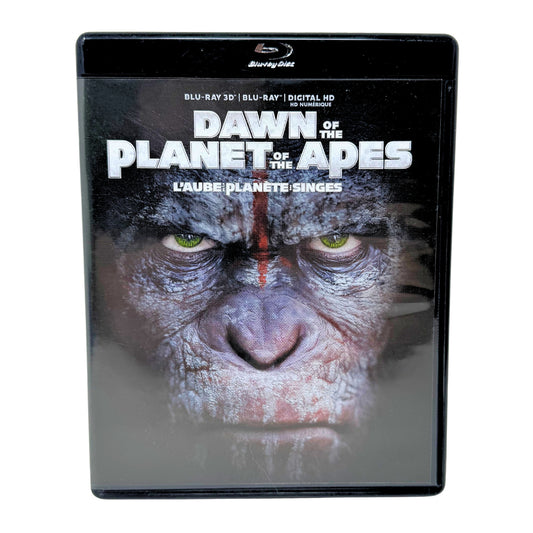 Dawn of the Planet of the Apes (3D Blu-ray) Andy Serkis Sci-Fi Action Movie