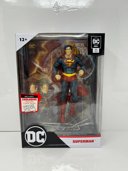 McFarlane DC Direct Page Punchers Black Adam Superman Action Figure