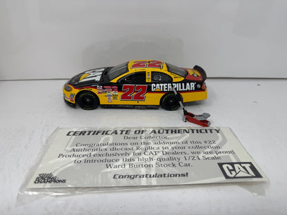 Racing Champions Nascar #22 Ward Burton Caterpillar Dodge Ertl 1:24 Diecast