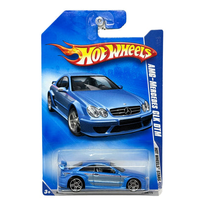 Hot Wheels Stars AMG-Mercedes CLK DTM 1:64 Diecast Light Blue