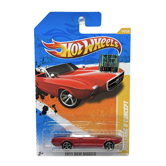 Hot Wheels New Models 1963 Ford Mustang II Concept 1:64 Diecast Factory Sealed