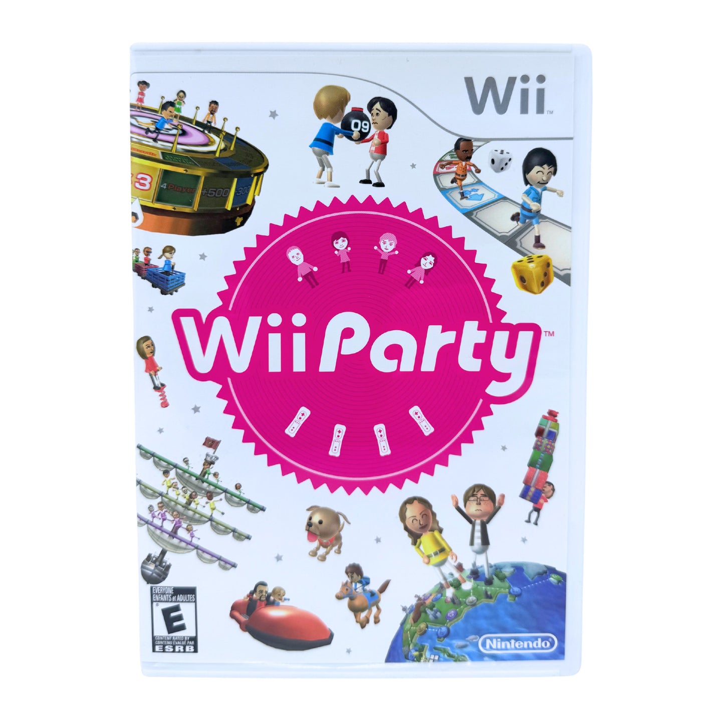 Wii Party Nintendo Wii Video Game Good Condition!!! w/ Manual