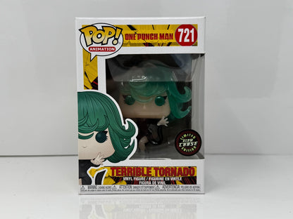 Funko Pop! Animation One Punch Man #721 Terrible Tornado Glow Chase Vinyl Figure