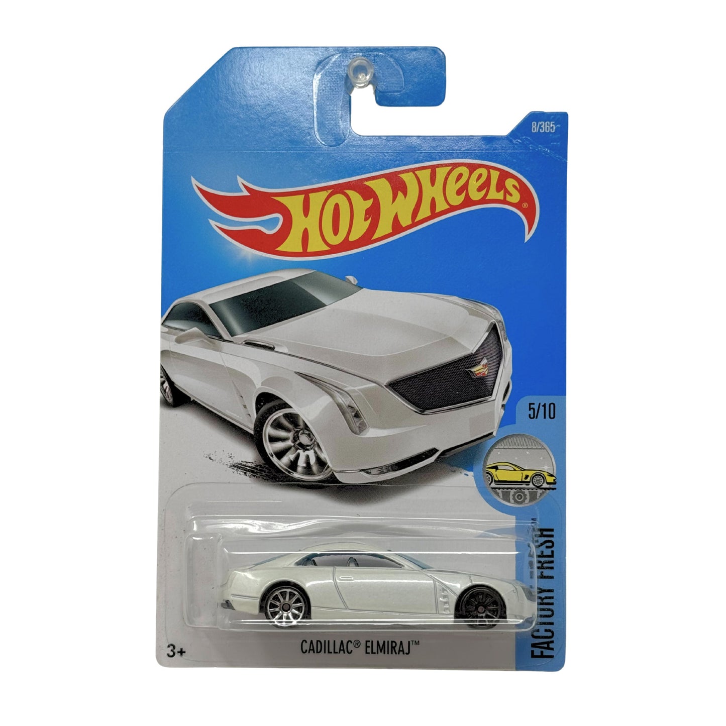 Hot Wheels Factory Fresh Cadillac Elmiraj 1:64 Diecast FRONT WHEEL ERROR