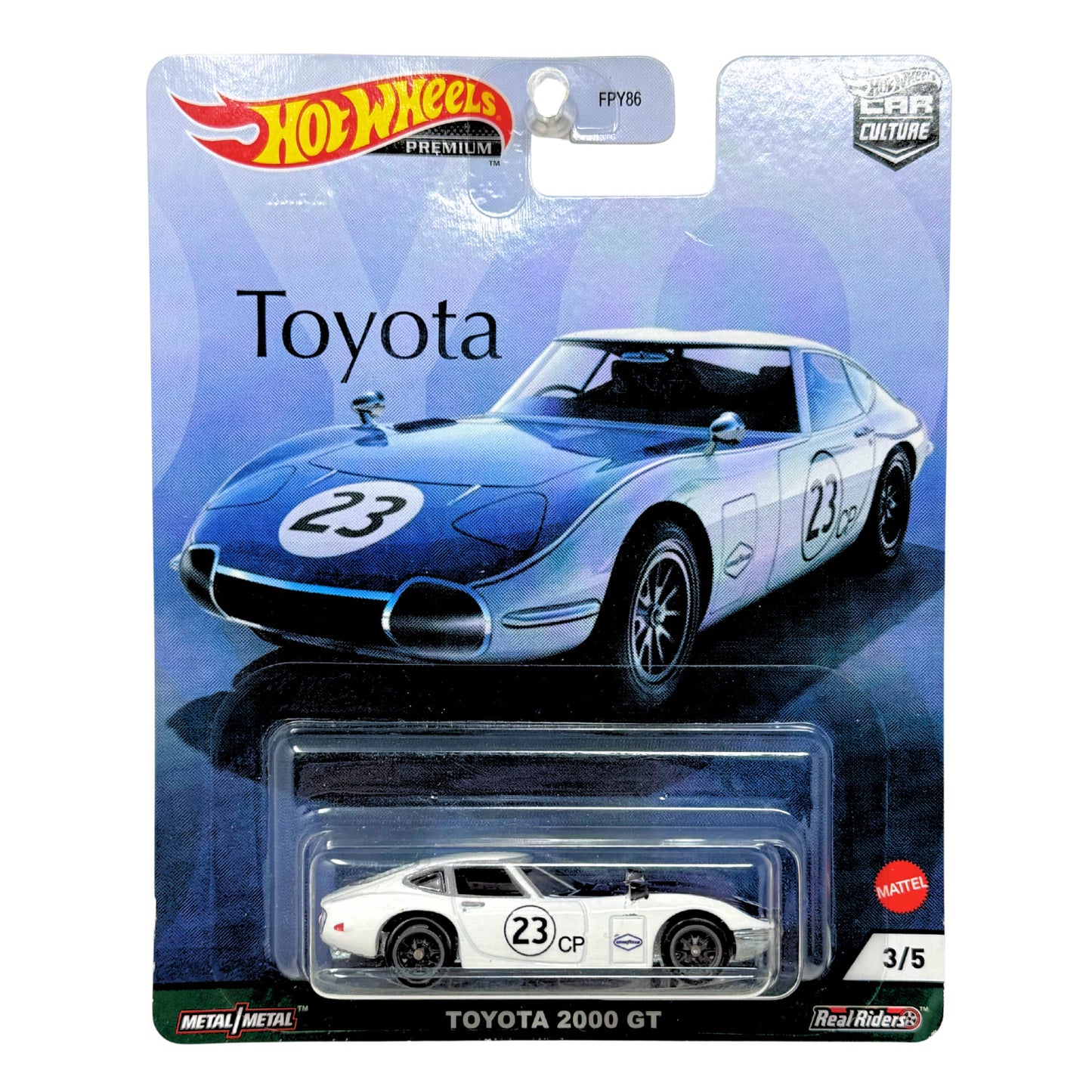 Hot Wheels Premium Car Culture Toyota 2000 GT 1:64 Diecast