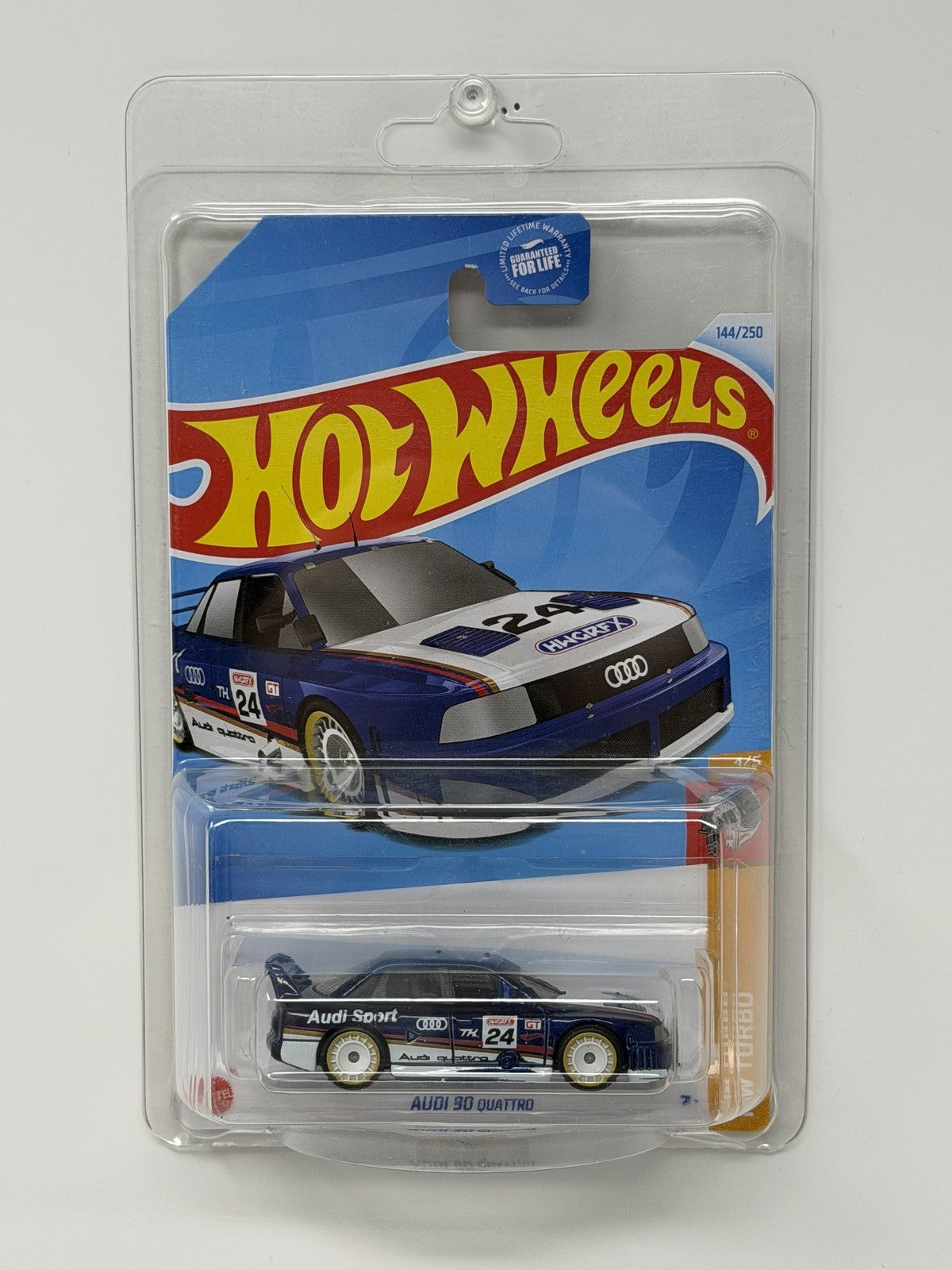 Hot Wheels Super Treasure Hunt Audi 90 Quattro HW Turbo 1:64 Diecast STH