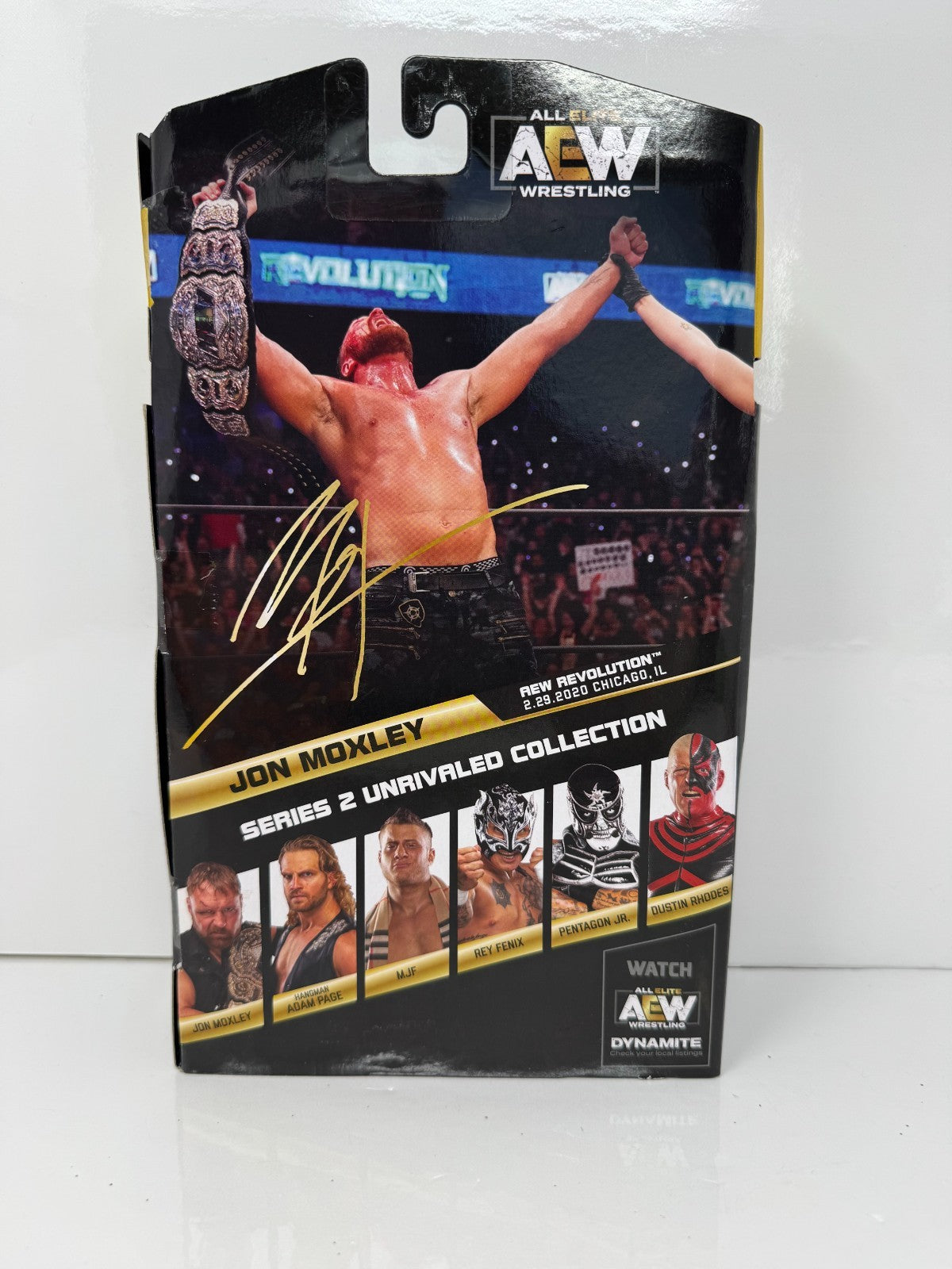 Jazwares AEW Unrivaled Series 2 Jon Moxley Action Figure