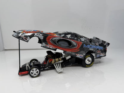 Action NHRA Gary Scelzi Mopar Oakley 2005 Charger Black Pearl 1:24 Diecast