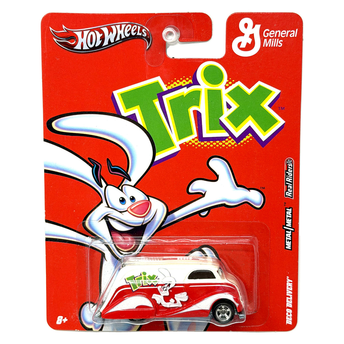 Hot Wheels General Mills Trix Deco Delivery 1:64 Diecast Real Riders