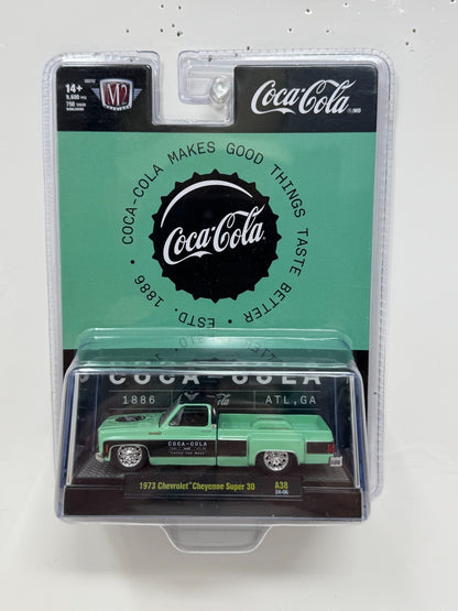 M2 Machines Coca-Cola 1973 Chevrolet Cheyenne Super 30 1:64 Diecast