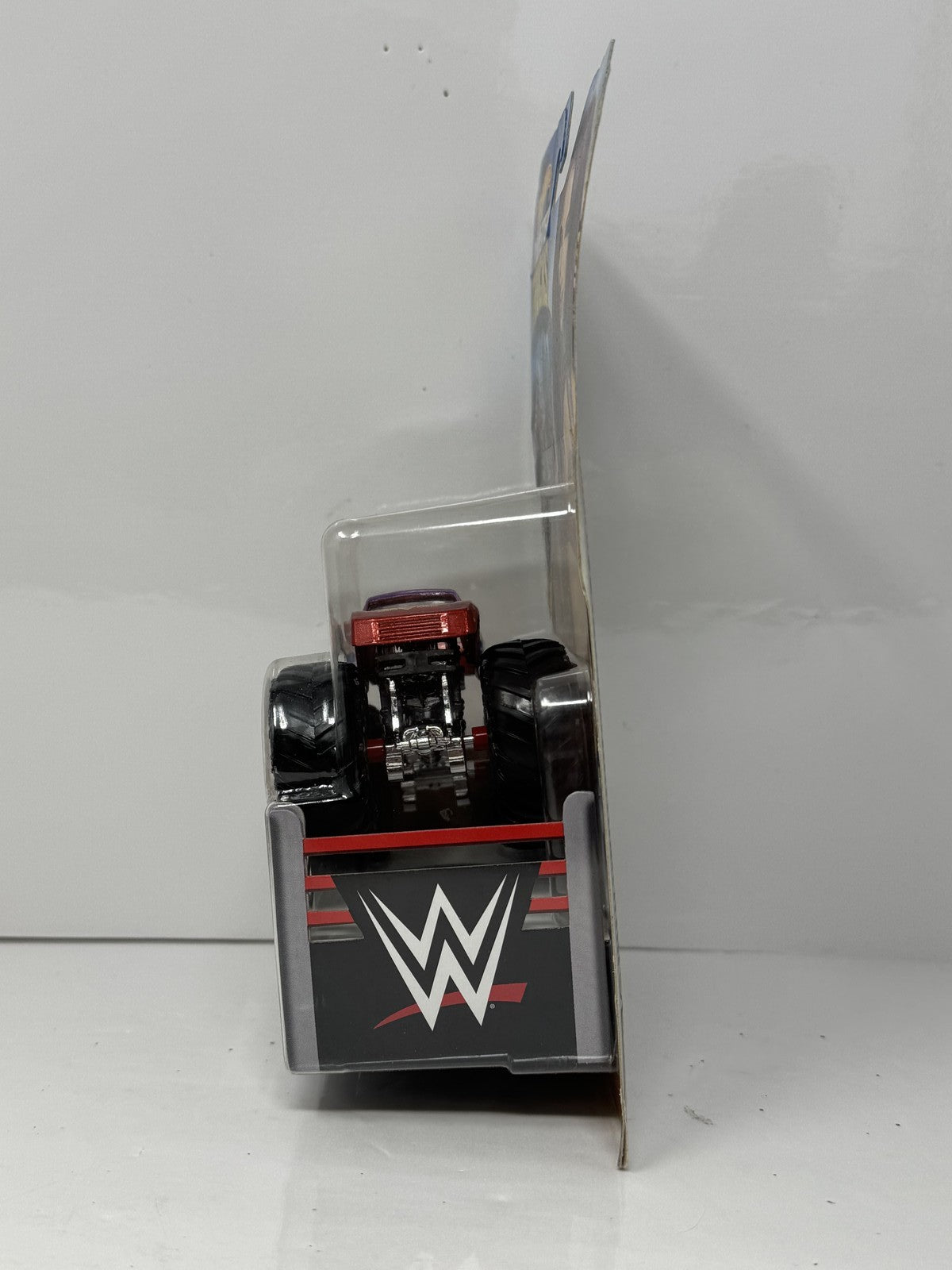 Hot Wheels Monster Trucks WWE Sasha Banks 1:64 Diecast Red and Blue