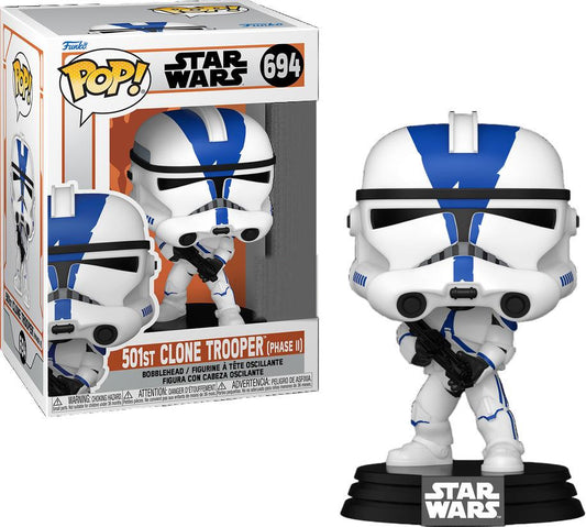 Funko Pop! Star Wars #694 501st Clone Trooper (Phase II) Bobble-Head