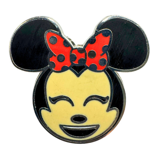 Aulani Disney Minnie Mouse Emoji Booster Trading Pin DC2S2