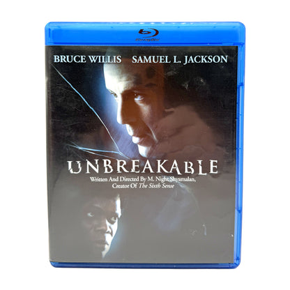 Unbreakable (Blu-ray) Bruce Willis Samuel L. Jackson Thriller
