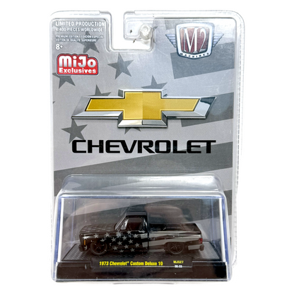 M2 Machines MiJo 1973 Chevrolet Custom Deluxe 10 Stars 1:64 Diecast