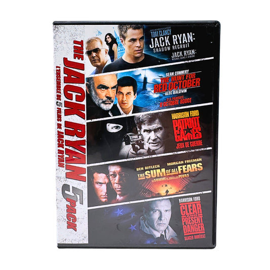 The Jack Ryan 5-Pack Collection (DVD) Harrison Ford Action