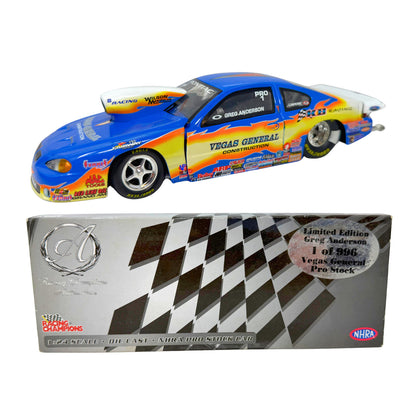 Racing Champions NHRA Greg Anderson Vegas General Pontiac Pro Stock 1:24 Diecast
