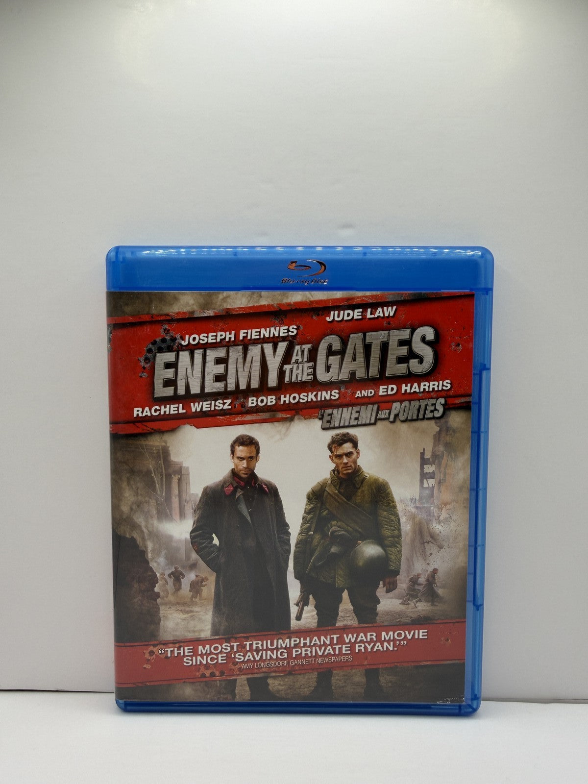 Enemy at the Gates (Blu-ray) Jude Law Joseph Fiennes WWII War Drama