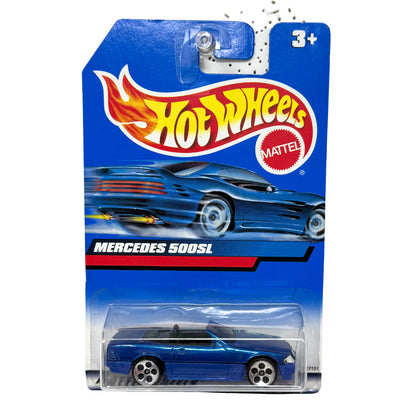Hot Wheels Mercedes 500SL 1:64 Diecast Blue