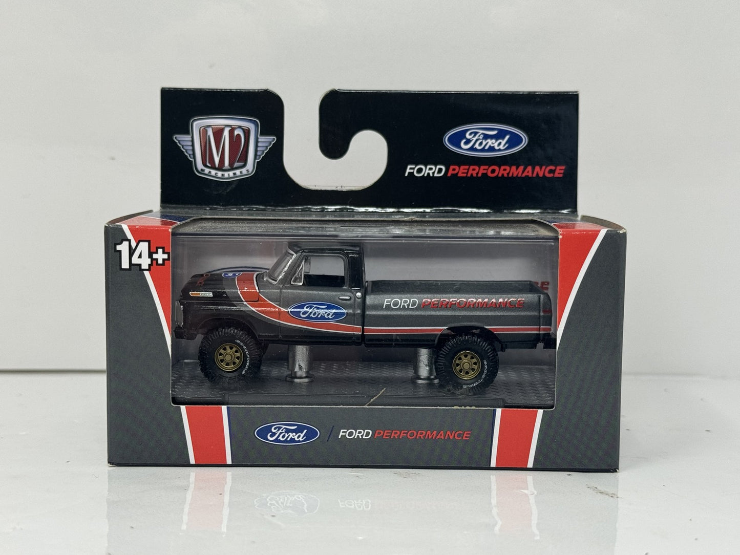 M2 Machines Ford Performance 1972 Ford F-250 Custom 4x4 1:64 Diecast