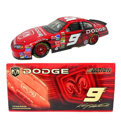 Action NASCAR Kasey Kahne #9 Dodge Dealers 2004 Dodge Intrepid 1:24 Diecast