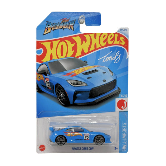 Hot Wheels HW J-Imports Toyota GR86 Cup 1:64 Diecast