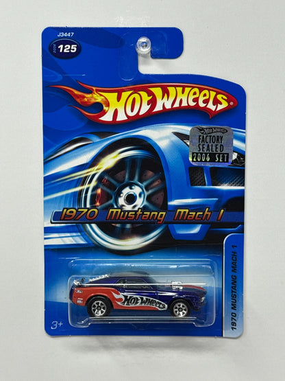Hot Wheels Mainline 1970 Ford Mustang Mach 1 1:64 Diecast Factory Sealed