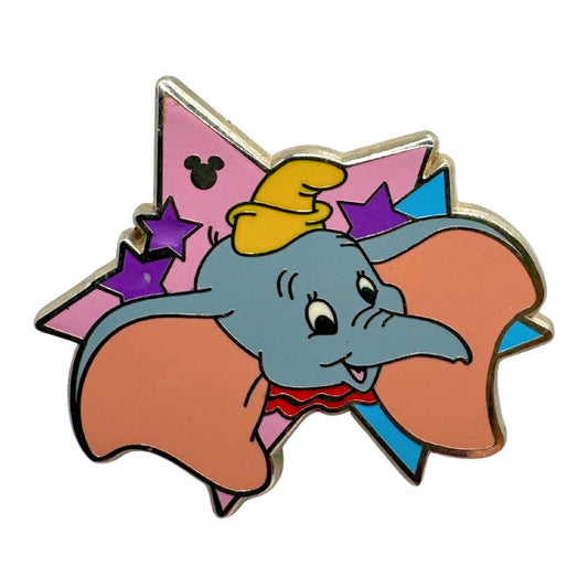 WDW Disney Dumbo Character Stars Hidden Mickey Trading Pin DC1S2