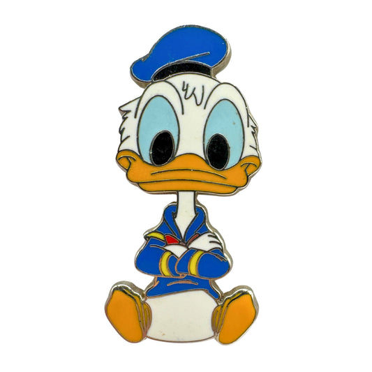 Disney Donald Duck Big Head Art Booster Trading Pin DC2S10
