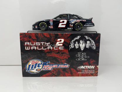Action Nascar Rusty Wallace #2 Miller Lite Goo Goo Dolls Intrepid 1:24 Diecast