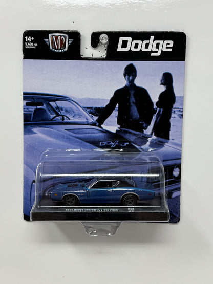 M2 Machines 1971 Dodge Charger RT 440 Pack 1:64 Diecast