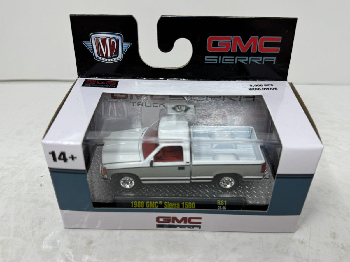 M2 Machines GMC Sierra 1988 GMC Sierra 1500 1:64 Diecast
