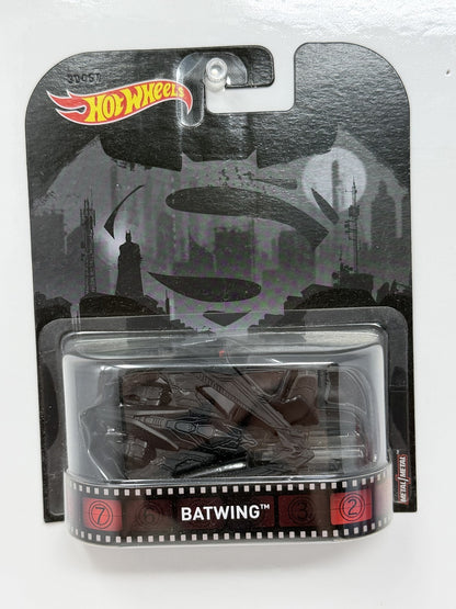 Hot Wheels Retro Entertainment Batman v Superman Batwing 1:64 Diecast