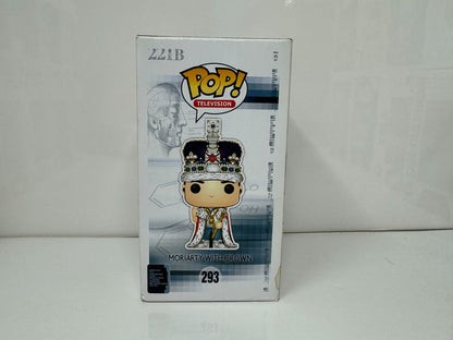Funko Pop! Television Sherlock #293 Jim Moriarty with Crown Vinyl Figure Vaulted