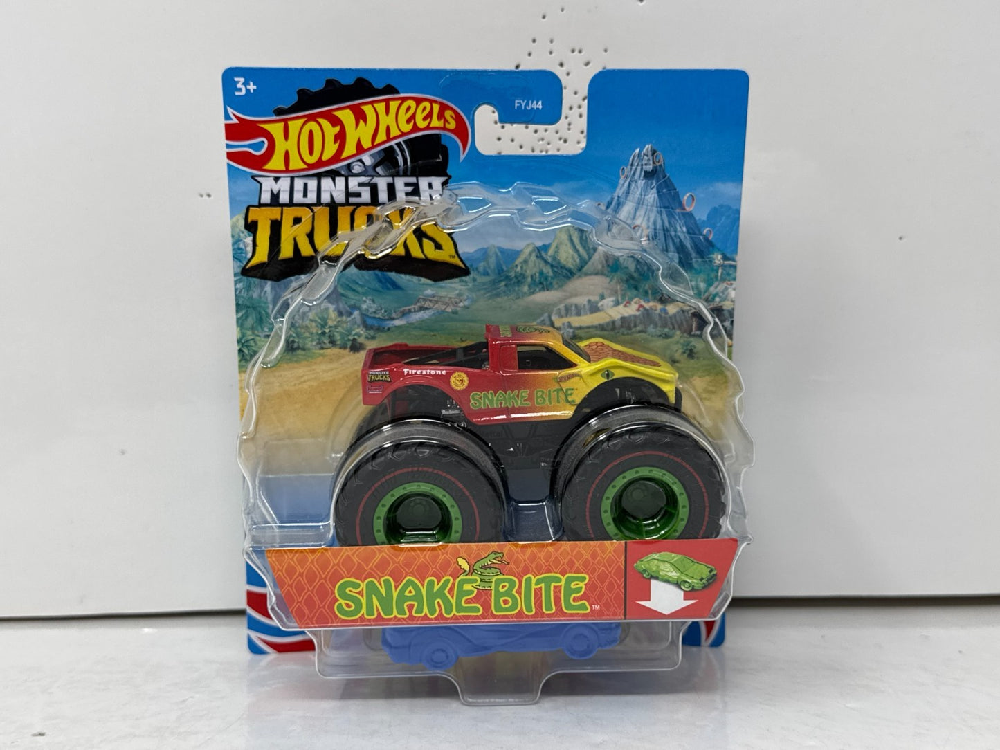 Hot Wheels Monster Trucks Treasure Hunt Snake Bite 1:64 Diecast