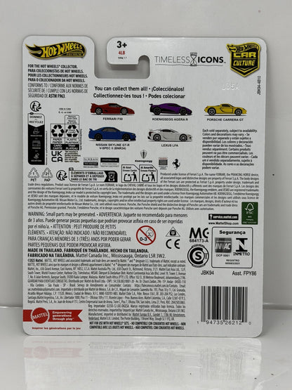 Hot Wheels Premium Timeless Icons Nissan Skyline GT-R V-Spec CHASE 1:64 Diecast