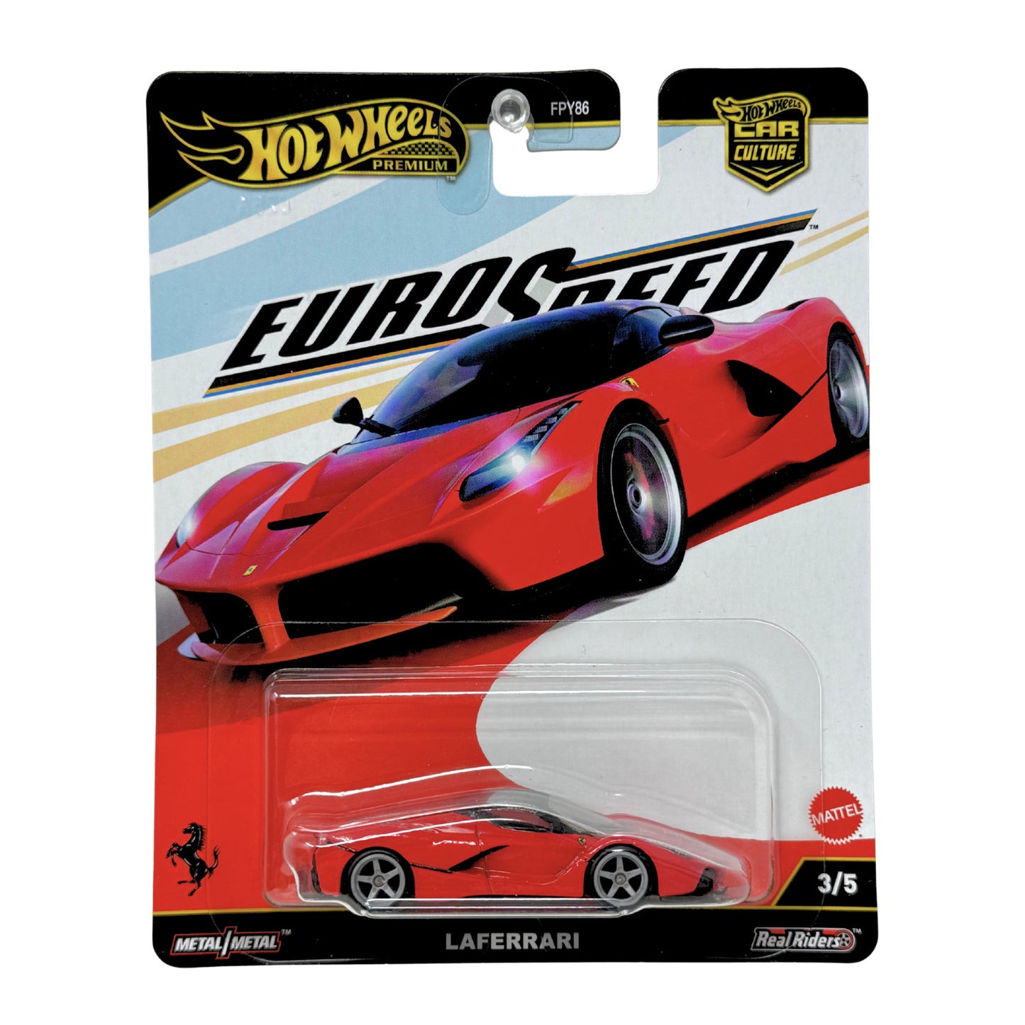 Hot Wheels Premium Euro Speed LaFerrari 1:64 Diecast