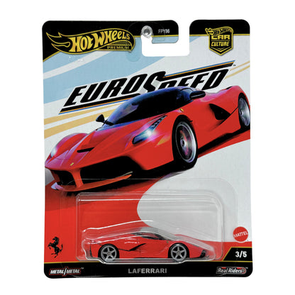 Hot Wheels Premium Euro Speed LaFerrari 1:64 Diecast