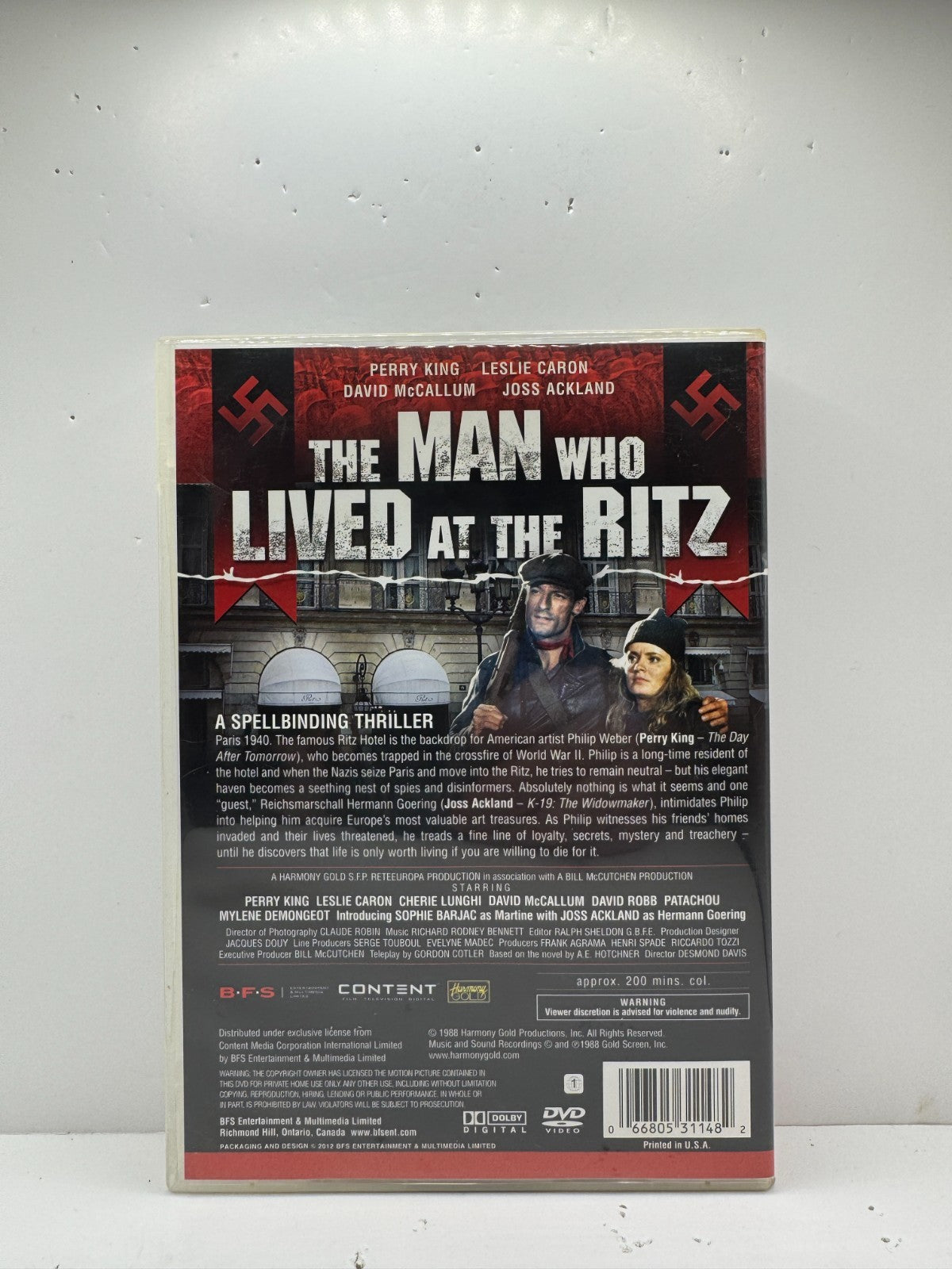 The Man Who Lived at the Ritz (DVD) Drama