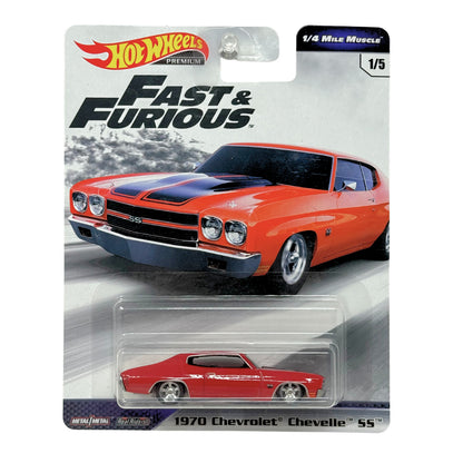 Hot Wheels Premium Fast & Furious 1970 Chevrolet Chevelle SS 1:64 Diecast
