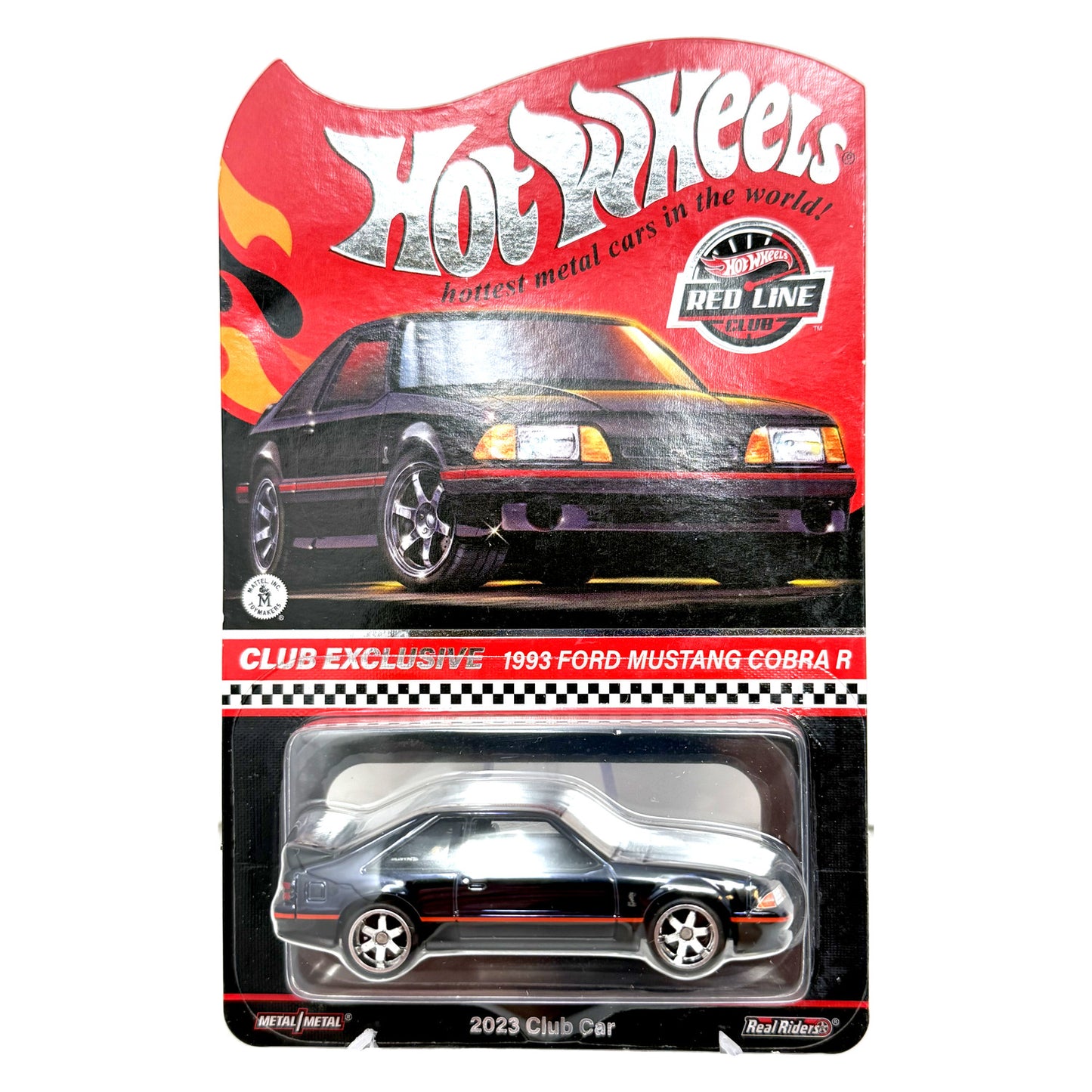 Hot Wheels RLC 2023 Club Exclusive 1993 Ford Mustang Cobra R 1:64 Diecast
