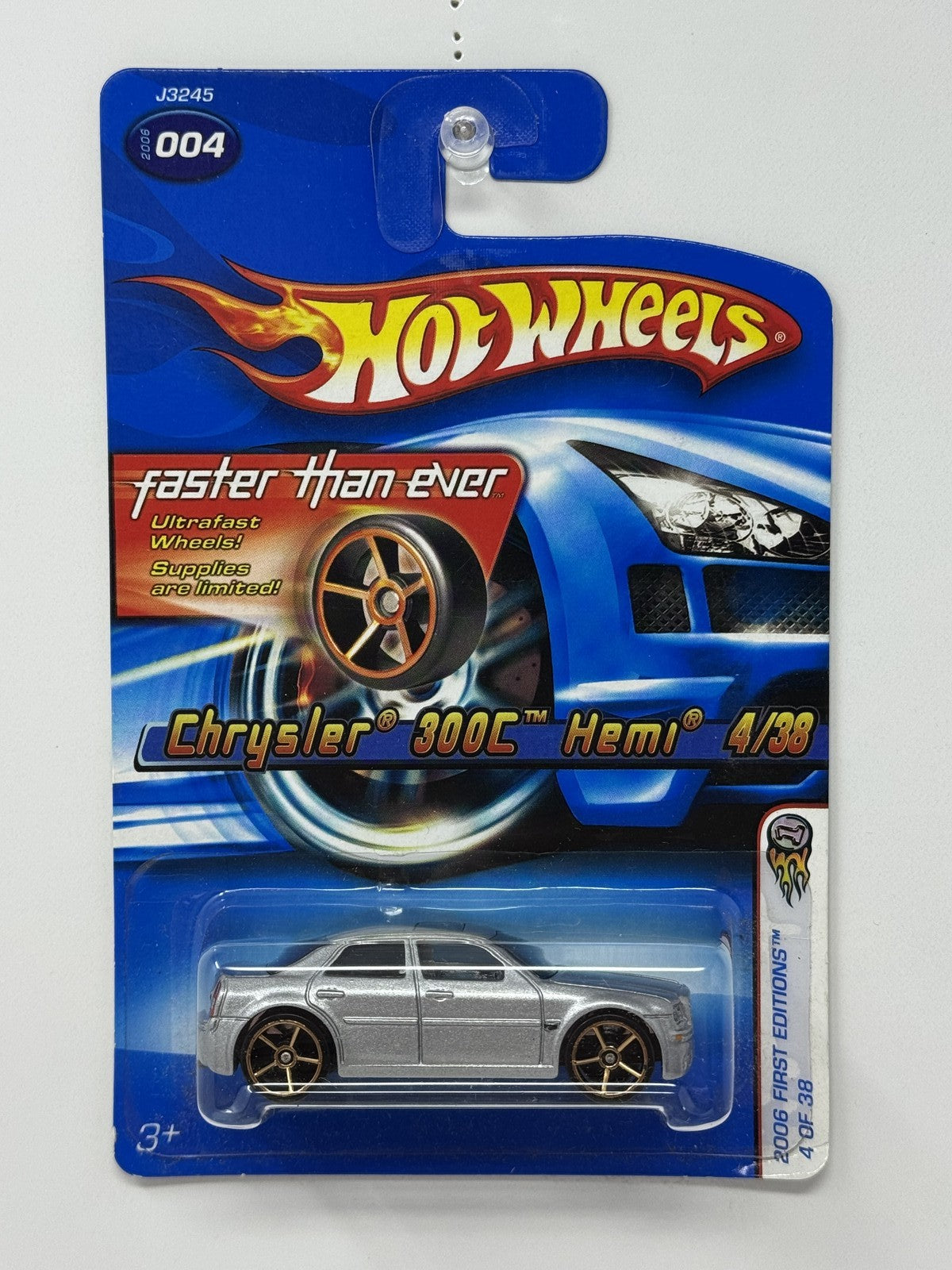 Hot Wheels First Edition Chrysler 300C Hemi 1:64 Diecast Silver FTE