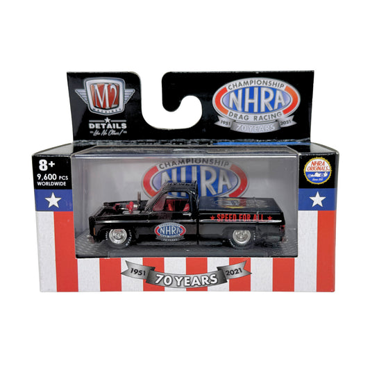 M2 Machines NHRA 70 Years 1973 Chevrolet Cheyenne Super 10 1:64 Diecast
