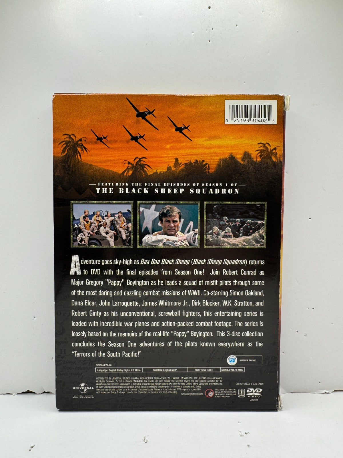 Baa Baa Black Sheep Volume 2 (DVD) WWII TV Drama