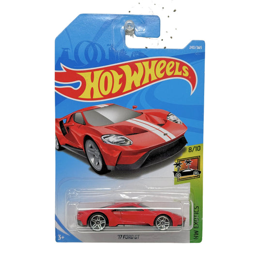 Hot Wheels Exotics 2017 Ford GT 1:64 Diecast