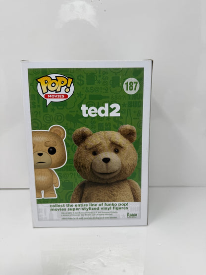Funko Pop! Movies Ted 2 #187 Ted Vinyl Figure