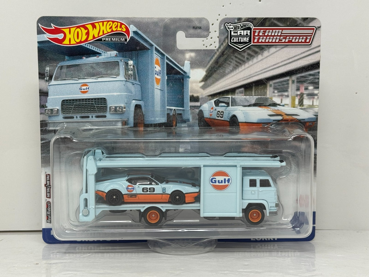 Hot Wheels Premium Team Transport #57 De Tomaso Pantera Gruppo 4 1:64 Diecast