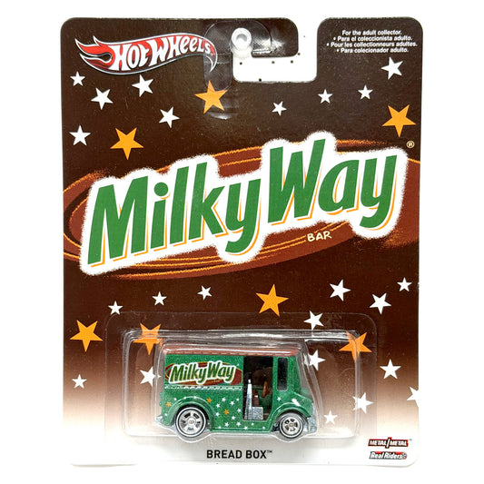 Hot Wheels Milky Way Bread Box 1:64 Diecast Real Riders Green