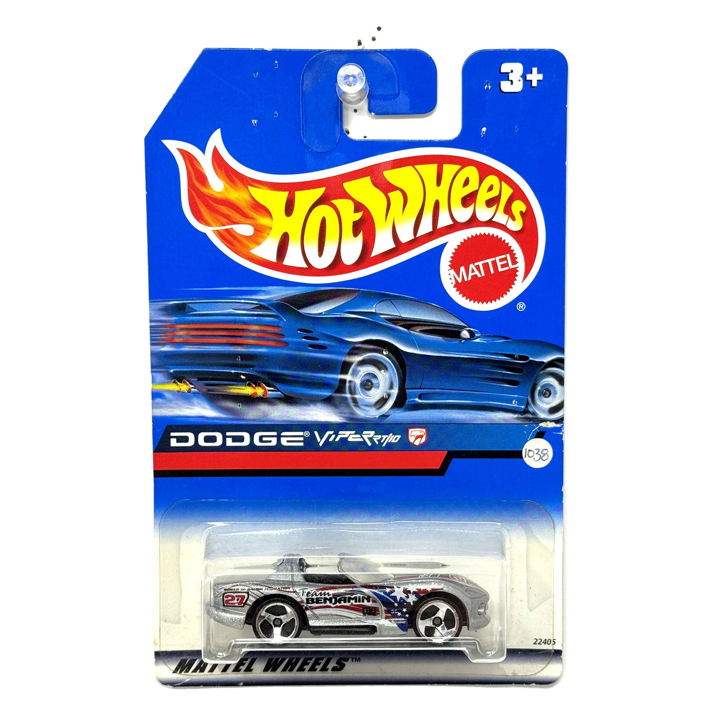 Hot Wheels Dodge Viper RT-10 Team Benomin 1:64 Diecast
